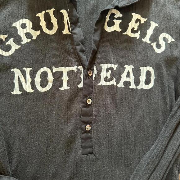 Ppfm Grungeisnotdead Longsleeve Size L - Picture 5 of 7